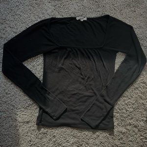 Joah Brown Square Neck Long Sleeve | M/L